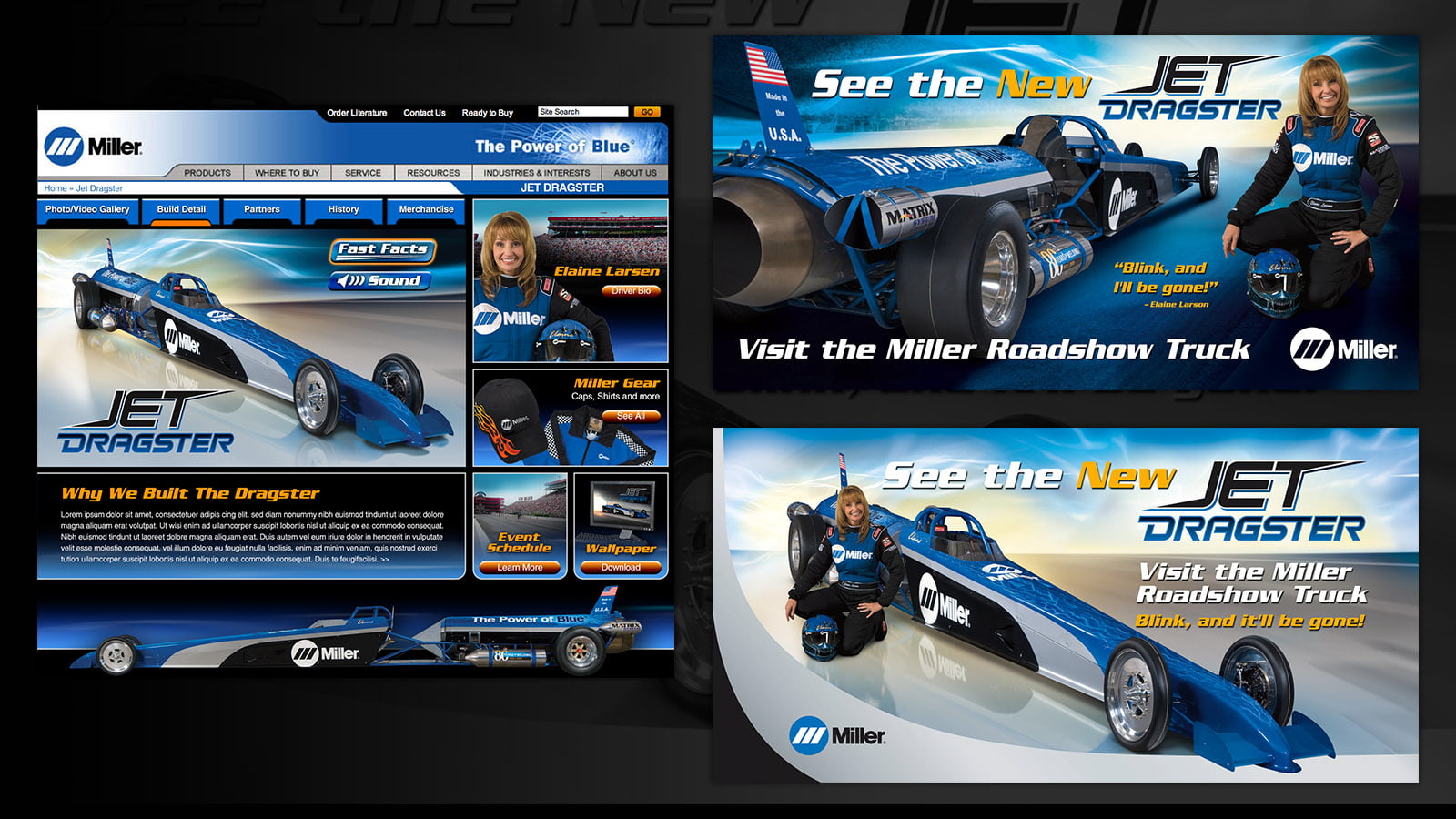 Promotional Campaign Jet Dragster