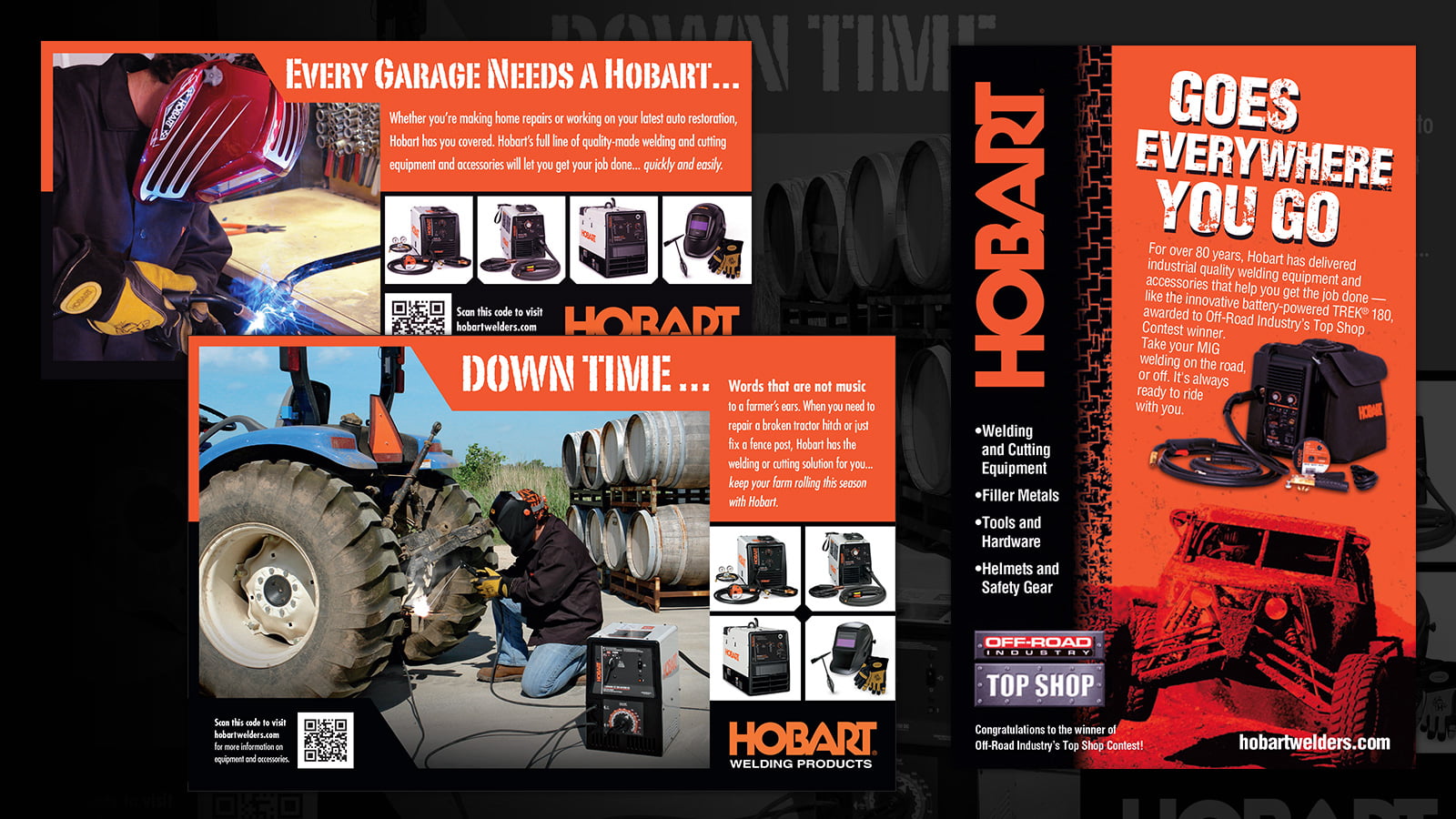 Print ad Hobart Welding Products