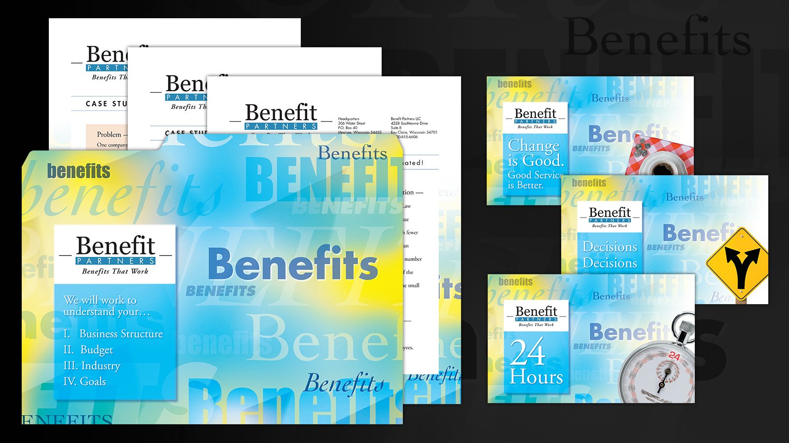 Print brochure Benefit Partners