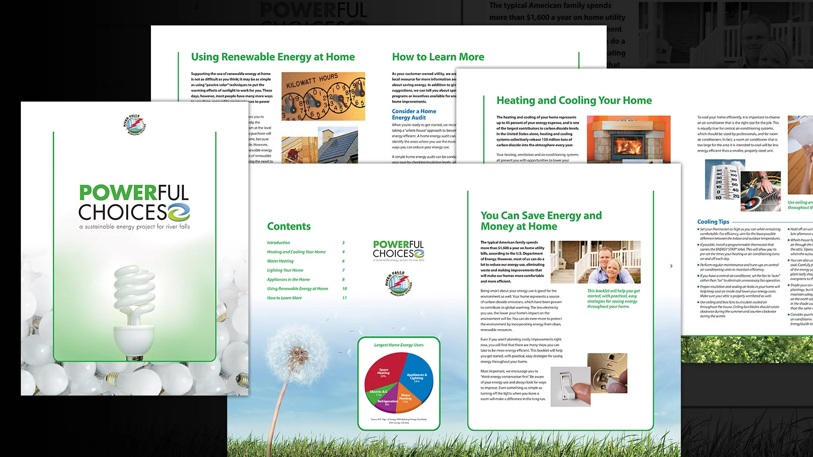Print brochure River Falls Electric